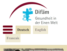 Tablet Screenshot of difaem.de